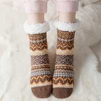 Chaussettes chaudes d'hiver Chaussettes personnalisées en gros-Mignon Animal Design E Chaussettes thermiques ultra douces pour l'hiver