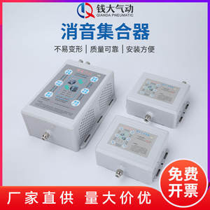 Silencieux à électrovanne à réduction de bruit supérieure, élimine instantanément le bruit de l'atelier avec un nouveau type de silencieux à gaz - Product Image 2