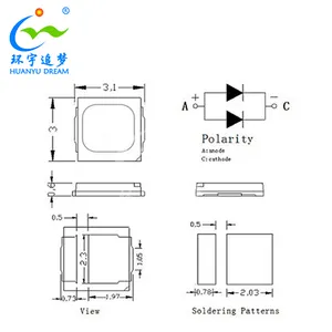 <span class=keywords><strong>Smd3030</strong></span> 3v 6v 9v 12v haute luminosité blanc froid 4000k perle Diode SMD LED 3030 puces - Product Image 5