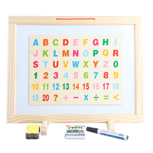 ของเล่นไม้สำหรับ<span class=keywords><strong>เด็ก</strong></span>กระดาน<span class=keywords><strong>วาด</strong></span>ภาพสองด้านสำหรับโรงเรียน<span class=keywords><strong>อนุบาล</strong></span>กระดานเขียนไม้ของเล่นเพื่อการศึกษาปฐมวัย - Product Image 6
