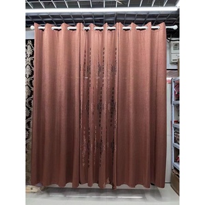 Bán buôn sang trọng làm sẵn màn nhung trang trí rèm cửa sổ cho phòng ngủ khách sạn sử dụng - Product Image 1