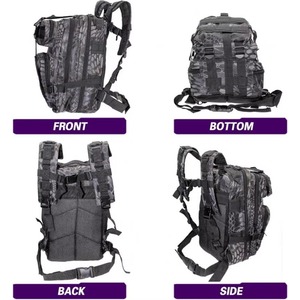 Sac à dos de pêche avec 4 plateaux, grand sac de rangement extérieur pour matériel de pêche avec housse de protection contre la pluie, échantillon gratuit - Product Image 5
