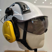 Casque de sécurité pour ouvriers du bâtiment HBC de haute qualité CE Z89, logo personnalisé, type 2 classe C, casque de protection rigide pour travaux d'ingénierie