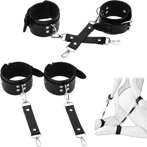 Europese Punk Lady Lederen Niet-Mainstream Binding Handgebakken Armband Punk Gothic Creatieve Trend Bondage Armband - Product Image 1