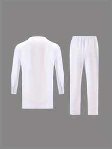 アフリカン伝統的なメンズ服2ピースセット半袖スーツ結婚式パーティー用新郎タキシードビジネスカジュアルスーツ - Product Image 5