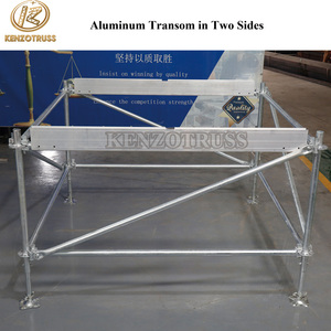 Plataforma de Escenario Portátil de Metal Ajustable en Venta - Product Image 2
