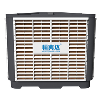 Unité de climatisation industrielle à évaporation avec moteur et pompe, ventilateur de ventilation, processus OEM