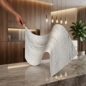 Stone Veneer flexible thin stone manufacturer in India 100% Eco-Friendly Normal Stone Veneer Wall <b>Sheet</b> High Quality 2mm Thick - Product Image 1