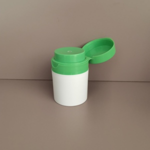 Popolare Flacone Sottovuoto con Tappo Flip-top da 30ml 50ml 100ml, Bottiglia Cilindrica a Pressione per <span class=keywords><strong>Crema</strong></span> Viso - Product Image 5