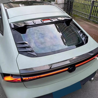 Modification automobile : Spoiler latéral de vitre arrière, déflecteur, persienne triangulaire, aileron latéral, autocollant de ventilation de garde-boue, motif géométrique OLIVER