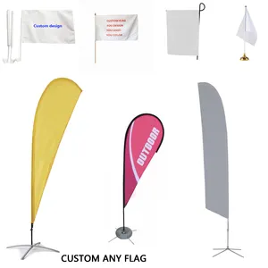 Schnelle Lieferung 100% Polyester 3 x5ft 90x150cm Beliebiges Design Logo Farben Fan Sport Banner Benutzer definierte Flagge