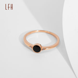 Joyería Fina, Anillos de Oro AU750, Anillos de Compromiso y Boda, Joyería Minimalista, Anillos de Oro Real de 18k para Mujer, Anillos de Boda de Oro de 18k para Pareja - Product Image 2