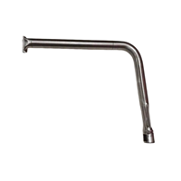 Brûleur à gaz en L pour barbecue, tube de cuisson extérieur pour camping