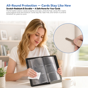 Classeur portable personnalisable pour <span class=keywords><strong>cartes</strong></span> à collectionner, album de collection pour <span class=keywords><strong>cartes</strong></span> à collectionner, classeur pour <span class=keywords><strong>cartes</strong></span> à collectionner Toploader - Product Image 5