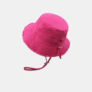 Chapeau Bob <span class=keywords><strong>Femme</strong></span> Nouvelle Tendance Quatre Saisons Personnalisable Logo Personnalisé Été Sports de Plein Air Protection Solaire Style Pêcheur ou Cowboy - Product Image 3