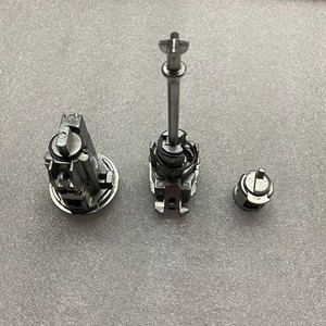 Toyota Highlander <b>Lock</b> Cylinder 69005-0E040 Cylindrical Zinc Plated With 2 <b>Keys</b> - Product Image 3