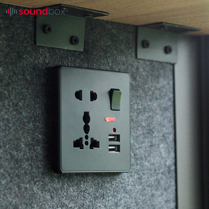 Cabine téléphonique facile à installer, bureau intérieur, insonorisation, cabine d'appel, réduction du bruit, confidentialité, insonorisation, grandes cabines - Product Image 6