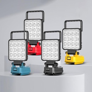 ไฟ LED ทำงานแบบพกพาสำหรับตั้งแคมป์กลางแจ้ง ซ่อมแซม โคมไฟฉุกเฉิน 200 LED พร้อมสวิตช์ควบคุม ตัวโคมพลาสติก - Product Image 3