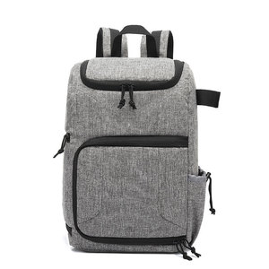 Nouveau sac à dos pour ordinateur portable et appareil photo reflex numérique, durable, à deux compartiments, 100 % tissu recyclé RPET, imperméable, antichoc - Product Image 1