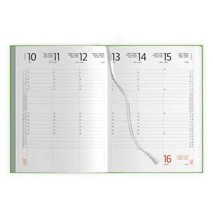 Agenda hebdomadaire en PU, merchandising personnalisé - Product Image 3