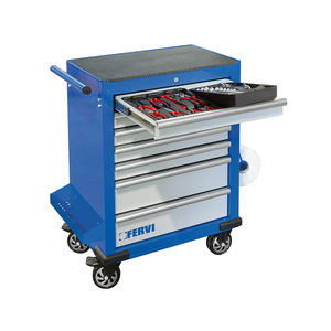 Fervi C960/CC01 Chariot à outils à 7 tiroirs avec 159 outils automobiles - Product Image 1