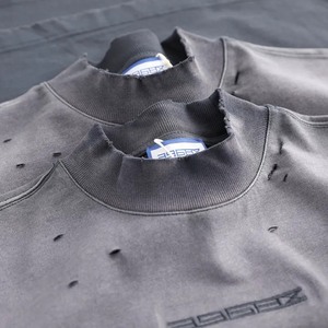 Camisetas Oversize de Algodón Pesado 300 GSM para Hombre, Teñidas con Pigmentos, Lavadas, Efecto Desgastado por el Sol, Estilo Streetwear, Personalizables - Product Image 1