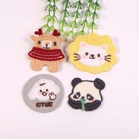 Nouvelles Écussons Lapins Colorés Brodés en Fil de Polyester pour Vêtements Polyvalents, Textiles de Maison, Bagages et Décoration - Fabriqués en Chine