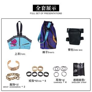 新作ハロウィンカーニバル人気ロールプレイミラコス制服ガールアニメコスプレイエロージャケットK-Popデーモンハンターコスチュームセット - Product Image 6