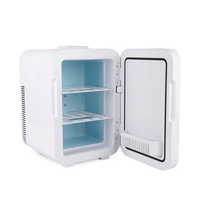 <span class=keywords><strong>Mini</strong></span> réfrigérateur de voiture Petit réfrigérateur portable <span class=keywords><strong>pour</strong></span> <span class=keywords><strong>chambre</strong></span> à coucher Commode Rouge rétro <span class=keywords><strong>Chambre</strong></span> bon marché Porte en verre Soins de la peau 10L - Product Image 5