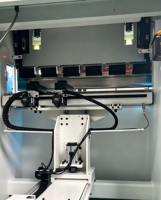 Presse plieuse CNC entièrement électrique WEPS 40T/2500 à 2 axes, machine de pliage de tôles à servo électrique