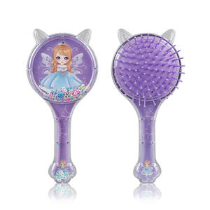 BLISSLIFE Popular dibujos animados masaje peine forma <span class=keywords><strong>Pony</strong></span> niños cepillo <span class=keywords><strong>de</strong></span> <span class=keywords><strong>pelo</strong></span> Bling animales lindos niños peluquería niños cojín <span class=keywords><strong>de</strong></span> aire peine - Product Image 5