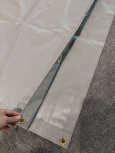 Precio al por mayor hecho en China Panel de barrera de ruido de sonido hecho de lona ignífuga de Pvc para control de sonido - Product Image 6