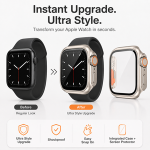 CS008 Funda Protectora Integrada a Prueba de Golpes Ultra Resistente con Protector de Pantalla Semi Envolvente Compatible con <span class=keywords><strong>Apple</strong></span> <span class=keywords><strong>Watch</strong></span> - Product Image 2