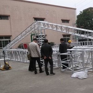 Système d'affichage d'éclairage de scène de botte de robinet de sécurité élevée allume le système d'étape d'événement de scène avec la botte de toit pour le <span class=keywords><strong>concert</strong></span> à Guangzhou - Product Image 2