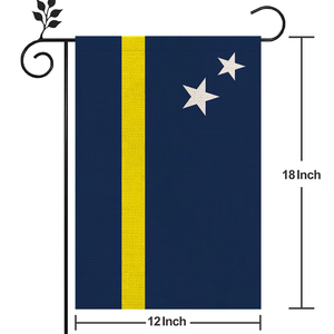 <span class=keywords><strong>Bandera</strong></span> de Curacao Material de lino de alta calidad para exteriores 12*18 pulgadas Más estilos para elegir - Product Image 4