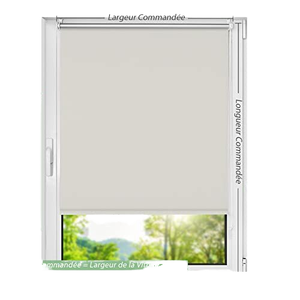 Persianas enrollables eléctricas modernas de poliéster para niños de <span class=keywords><strong>2m</strong></span> de <span class=keywords><strong>ancho</strong></span>, persianas enrollables horizontales con control remoto automático, integradas en francés - Product Image 3