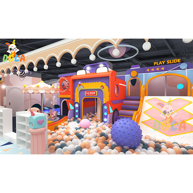 Children's Exclusive Indoor Fun Park with Diverse Interactive Educational Amusement Equipment for 100+ Kids Ages 2-15