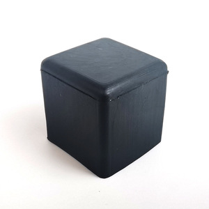 Tapón de tubo cuadrado de PVC Xiu Fen para patas de muebles, protección para estructuras de cama, 40x40mm - Product Image 3