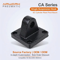 Support d'oreille unique pour montage de couvercle arrière de cylindre à suspension simple série CA pour cylindre standard SC – Vente en gros et pour revendeurs