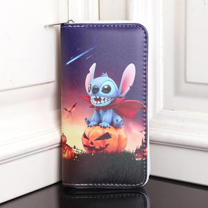 กระเป๋าเงินลายการ์ตูนน่ารักสำหรับผู้หญิงกระเป๋าใส่เหรียญมีซิปสำหรับเด็กทำจาก PU - Product Image 4