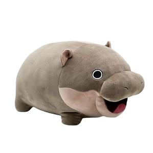 Vendita calda di animali personalizzati ippopotamo morbido peluche imbottito moo <span class=keywords><strong>deng</strong></span> - Product Image 1