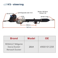 Crémaillère de direction en gros d'usine pour Megane DACIA DUSTER 490010125R