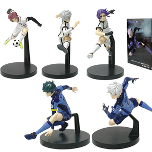 5 Estilos 17cm Figura de Anime Blue Lock Episodio <span class=keywords><strong>Nagi</strong></span> Modelo de PVC <span class=keywords><strong>Seishiro</strong></span> <span class=keywords><strong>Nagi</strong></span> Versión Jugando Fútbol Adorno de Escritorio Estatua de Juguete - Product Image 1
