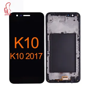 Lg k10 ekran için yüksek kalite lg k10 2017 ekran için toptan lcd dokunmatik ekran için lg k10 LCD