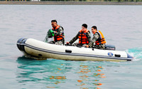 Xinxing Marine 3.3 mètres en alliage d'aluminium fond gonflable bateau d'assaut bateau en caoutchouc épaissi PVC matériel bateau de pêche portable