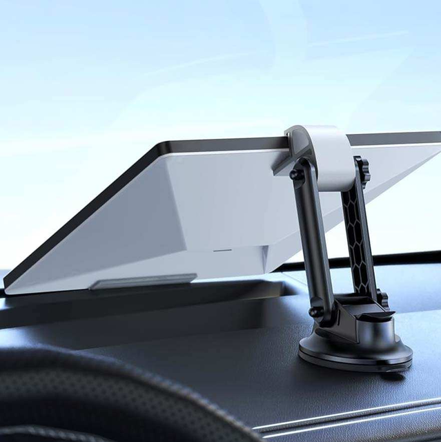 For Starlink Mini Mounting Kit for Car Dashboard Mounted Secure Angle-Adjustable Hold Sticky Suction Base Durable ABS