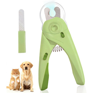 Professional Pet Nail Scissors Pet <b>Dog</b> Cat Nail Toe Claw Scissors LED <b>Light</b> Animal Nail Trimmer - Product Image 1