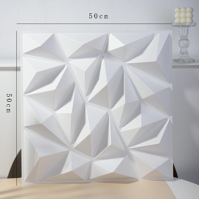 Panel-d099ผนัง3D-ชิปเดี่ยวขนาด50*50ซม