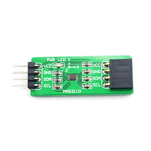 MAG3110เข็มทิศอิเล็กทรอนิกส์โมดูลเซ็นเซอร์แม่เหล็กสามแกนเชื่อมต่อ I2C สำหรับโครงการหุ่นยนต์แบบ DIY - Product Image 3