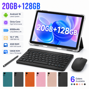 Tablette PC portable Android 16.0 de 10 pouces, 20 Go 128 Go, 5G Wifi Octa Core avec stylet et clavier, idéale pour l'éducation - Product Image 1